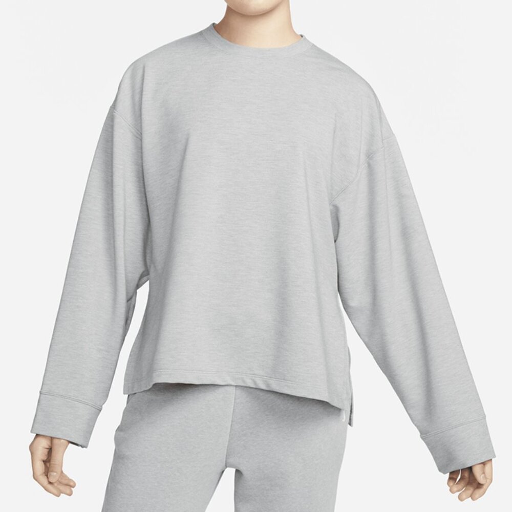Nike Yoga Dri-Fit Crewneck French Terry Sweatshirt